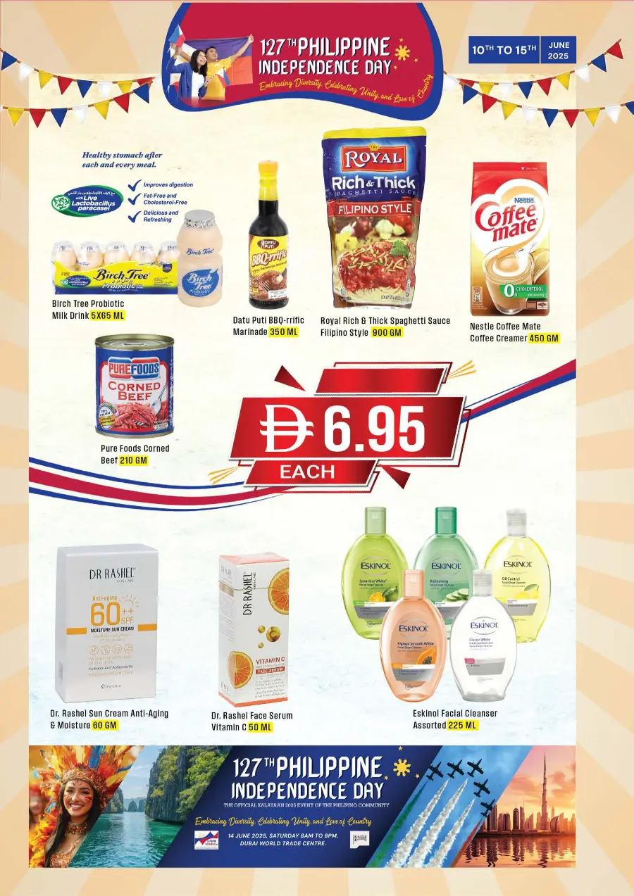 Filipino Independence Day Sale – Celebrate & Save! In West Zone Supermarket Abu Dhabi