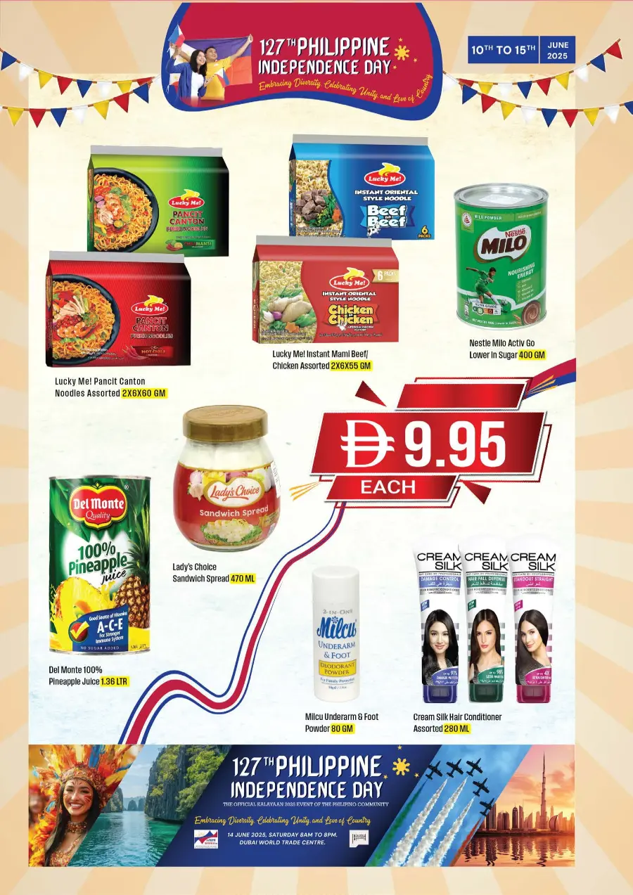 Filipino Independence Day Sale – Celebrate & Save! In West Zone Supermarket Abu Dhabi