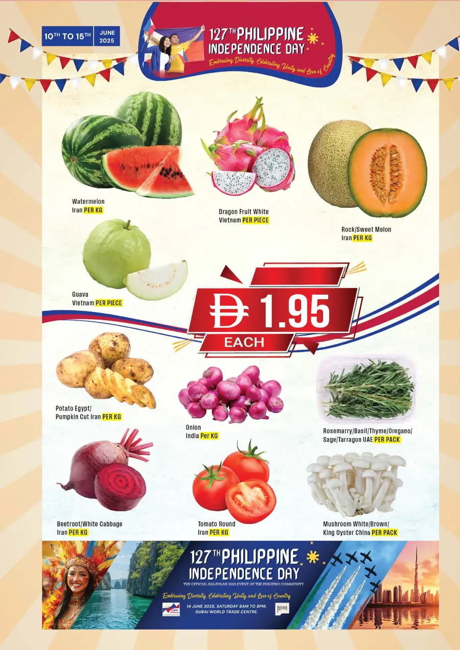 Filipino Independence Day Sale – Celebrate & Save! In West Zone Supermarket Abu Dhabi