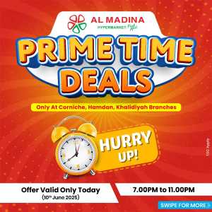 Prime Time Deal In Al Madina Hypermarket Abu Dhabi