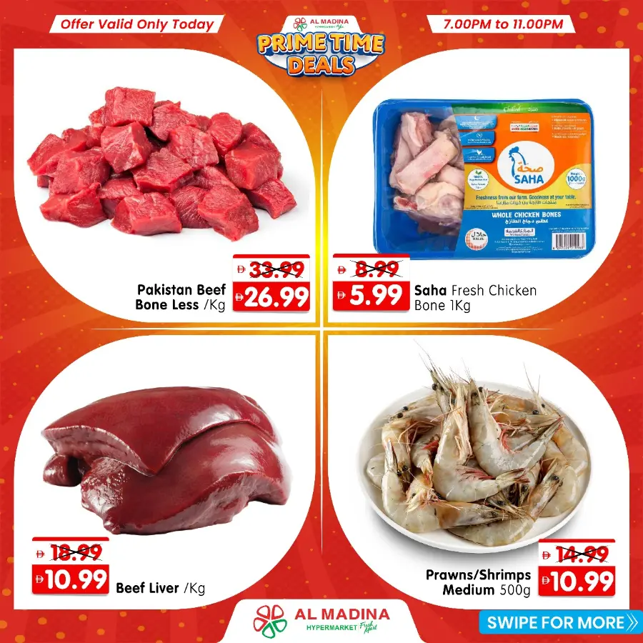Prime Time Deal In Al Madina Hypermarket Abu Dhabi