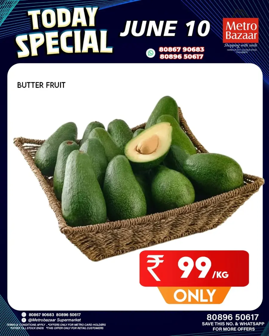 Weekend offer In Metro Bazaar Kannur