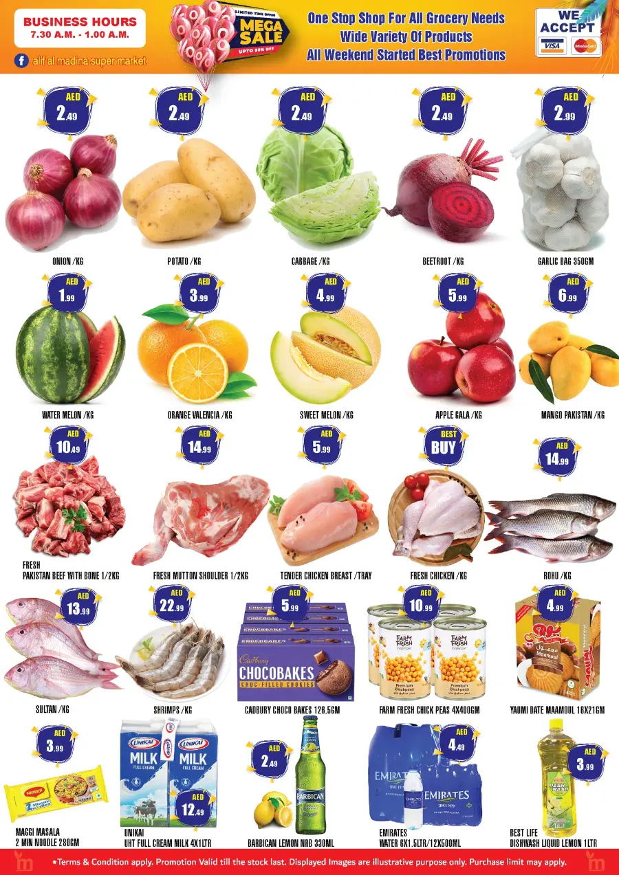 Mega Sale In ALIF Al Madina Dubai