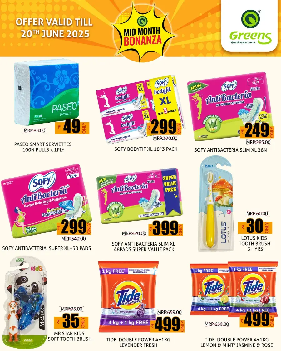 Mid Month Bonanza In Greens Hypermarket Kannur