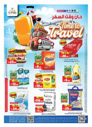 Time to Travel – Deals You’ll Love! In Al Madina Hypermarket Riyadh
