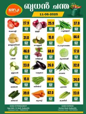 Wednesday Deal In Sanji Hypermarket Calicut