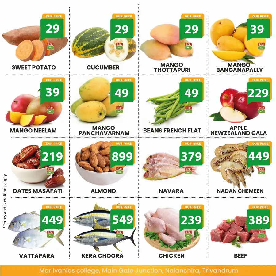 Wednesday Deal In Bemart Hypermarket Trivandrum