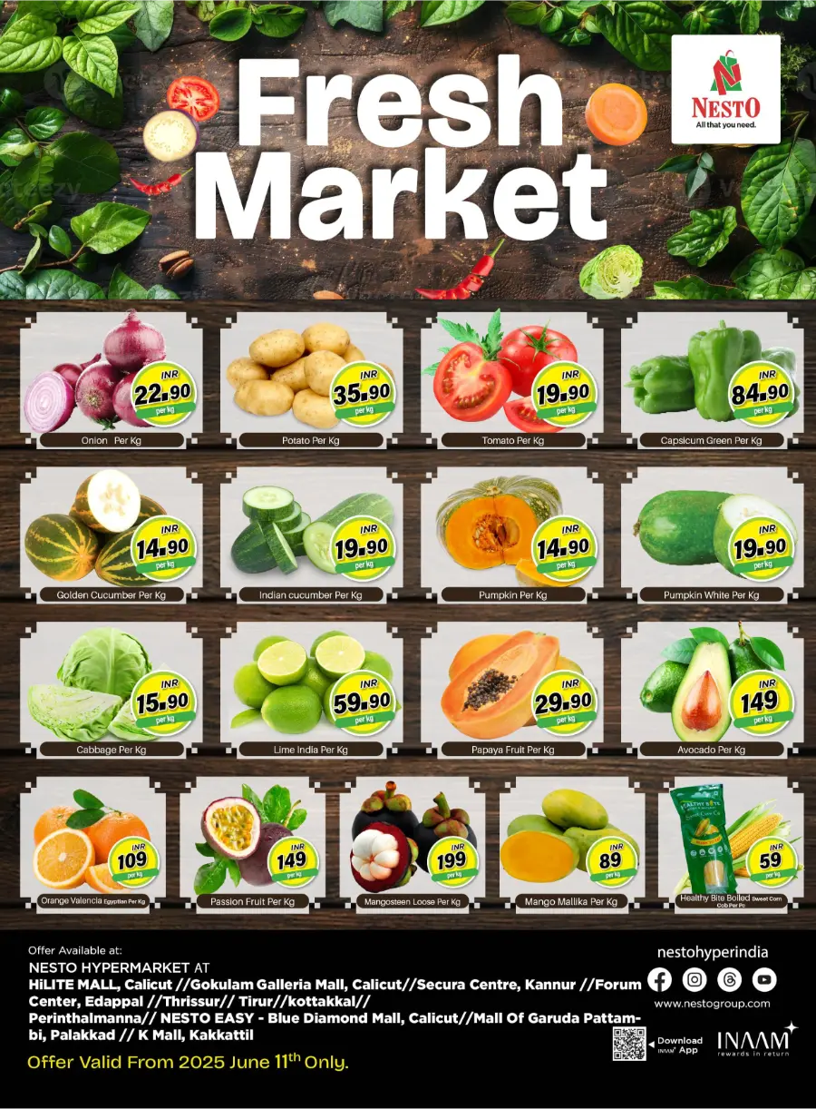Fresh Offers In Nesto Hypermarket Thrissur