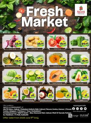 Fresh Offers In Nesto Hypermarket Calicut,Malappuram,Kannur,Thrissur,Palakkad