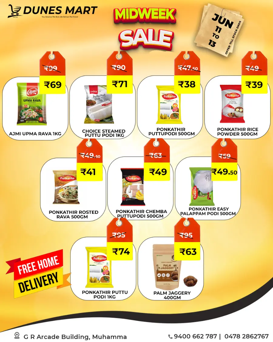 Mid Week Deal In Dunes Mart Alappuzha