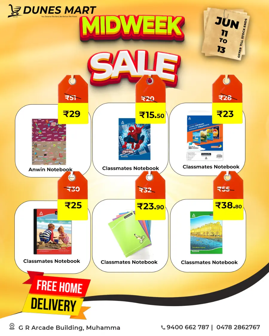 Mid Week Deal In Dunes Mart Alappuzha