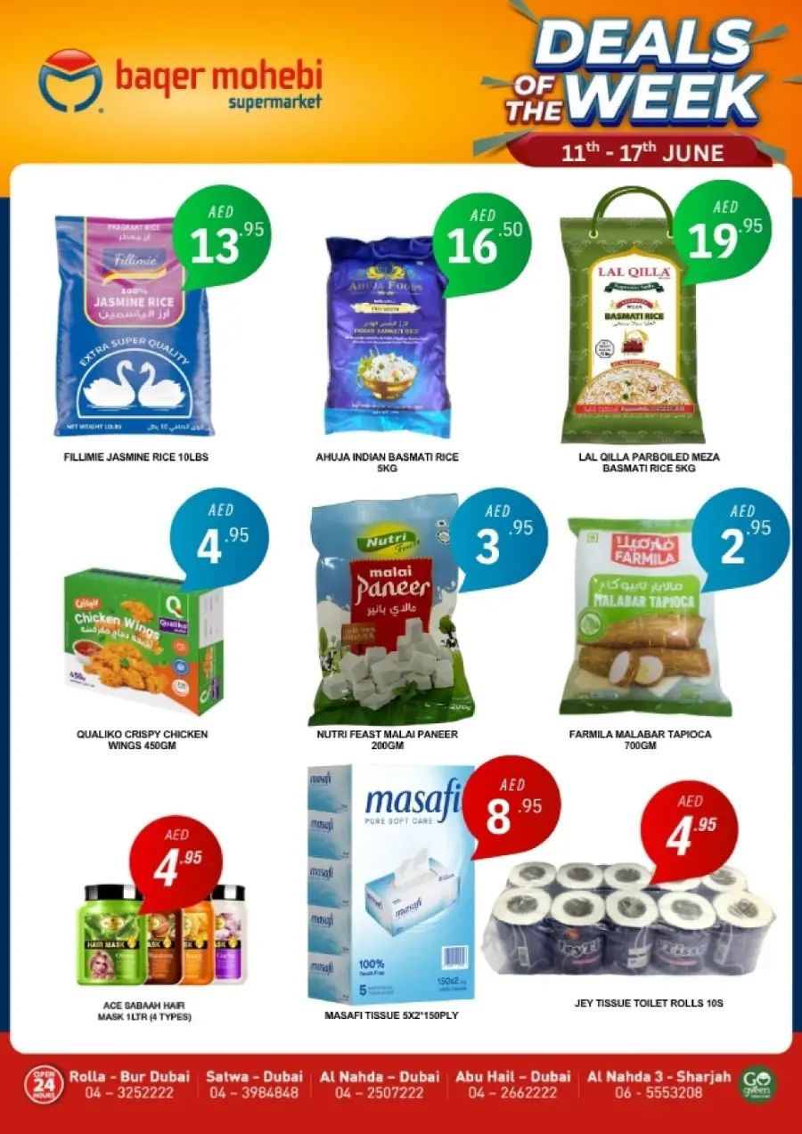Deals of the Week In Baqer Mohebi Supermarket Sharjah / Ajman