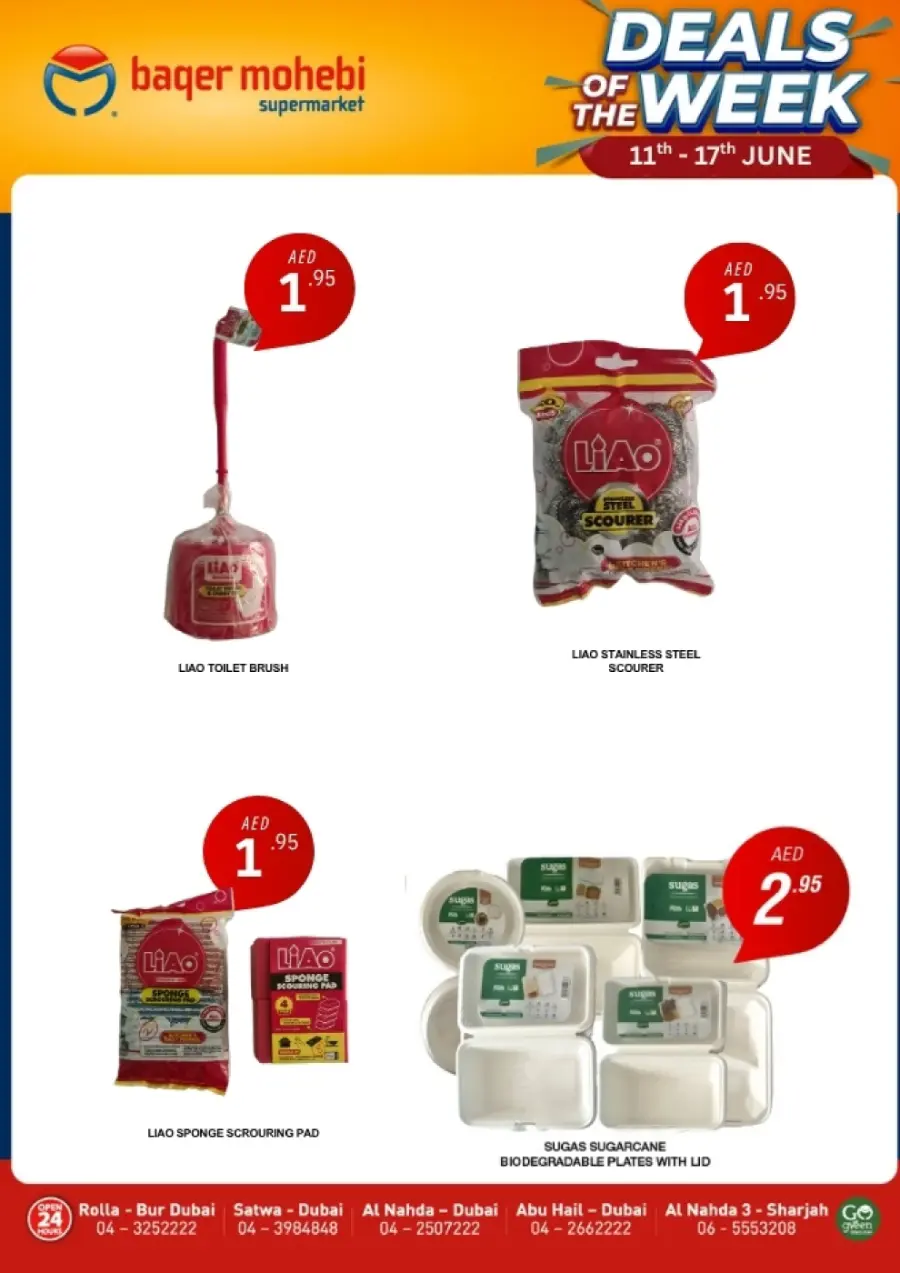 Deals of the Week In Baqer Mohebi Supermarket Sharjah / Ajman