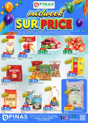 Mid Week Surprice In Pinas Supermarket Riyadh