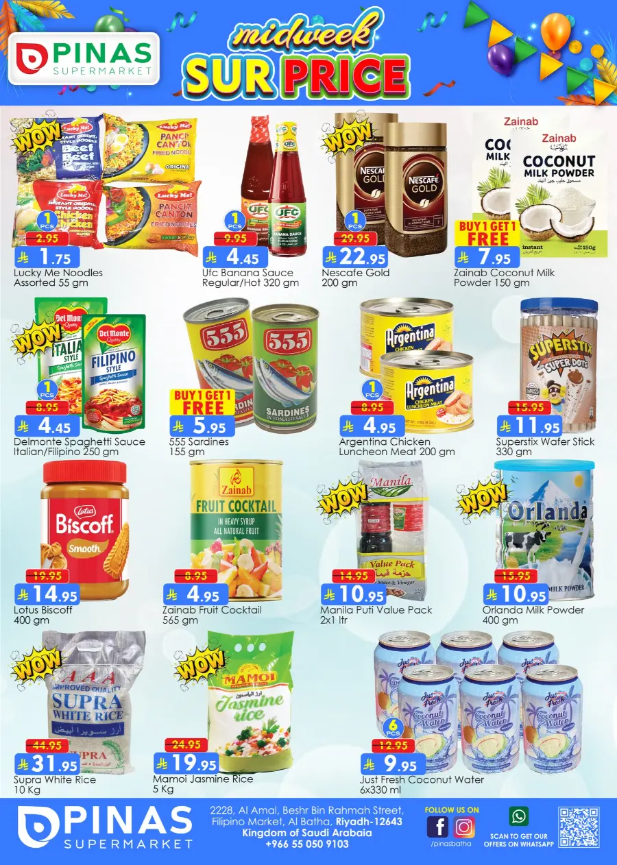 Mid Week Surprice In Pinas Supermarket Riyadh