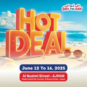 Hot Deals In Day to Day Sharjah / Ajman