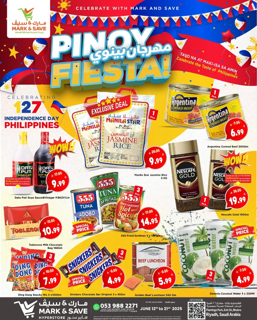 Pinoy fest In Mark & Save Riyadh