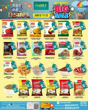 Big Sale In Live7 Supermarket Palakkad
