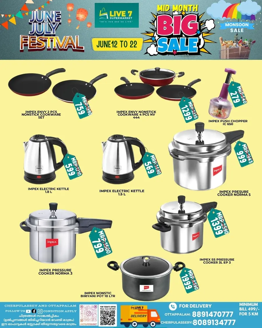 Big Sale In Live7 Supermarket Palakkad