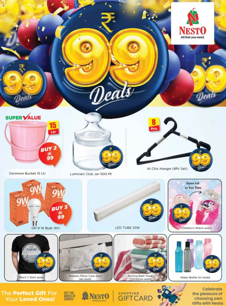 99 Deals In Nesto Hypermarket Wayanad