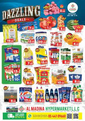 Dazzling Deals In Al Madina Hypermarket Sharjah / Ajman