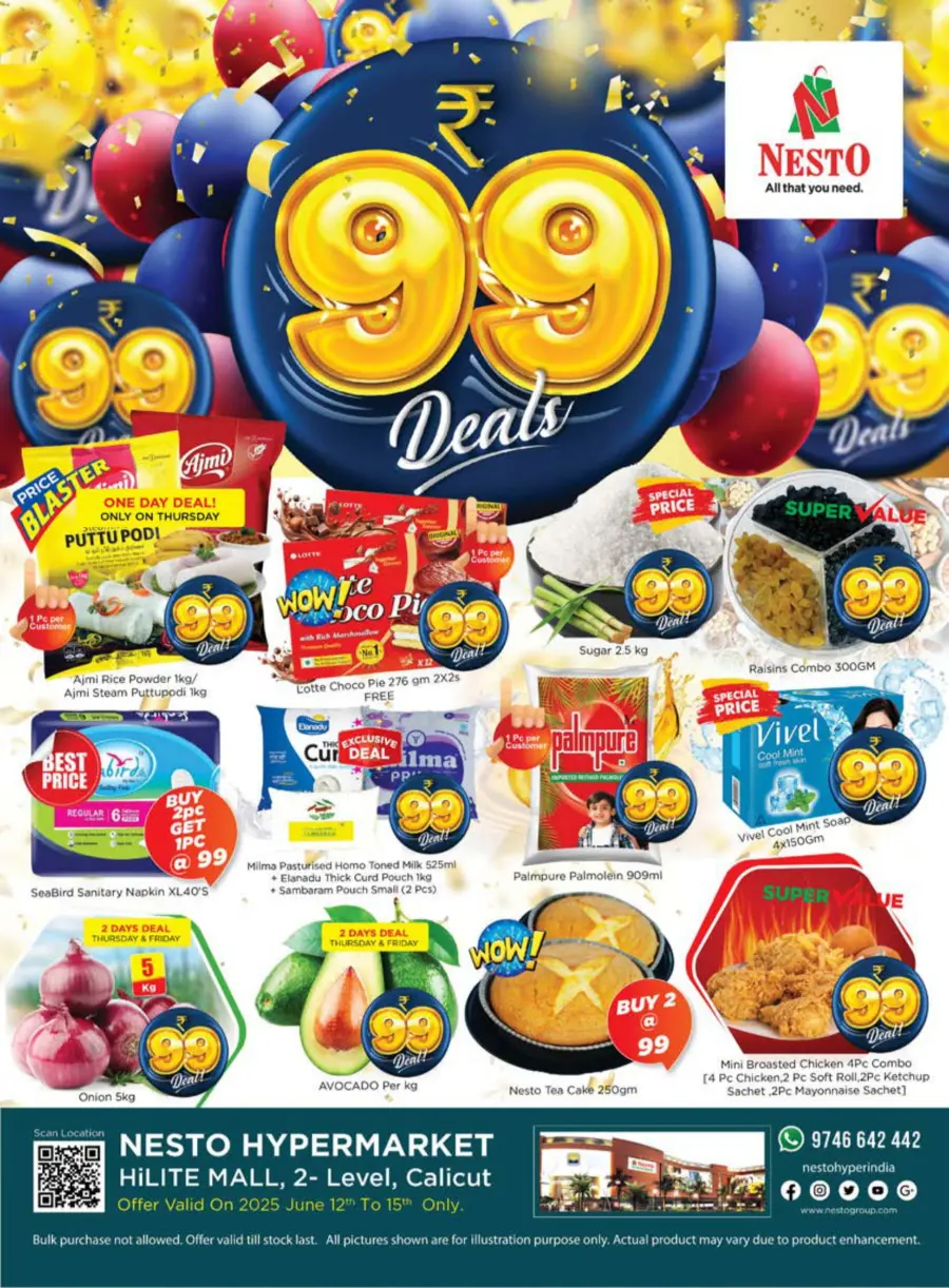 99 Deals In Nesto Hypermarket Calicut