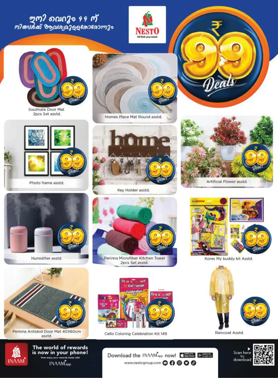 99 Deals In Nesto Hypermarket Kannur