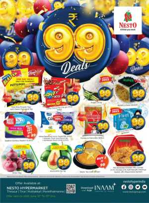 99 Deals In Nesto Hypermarket Thrissur
