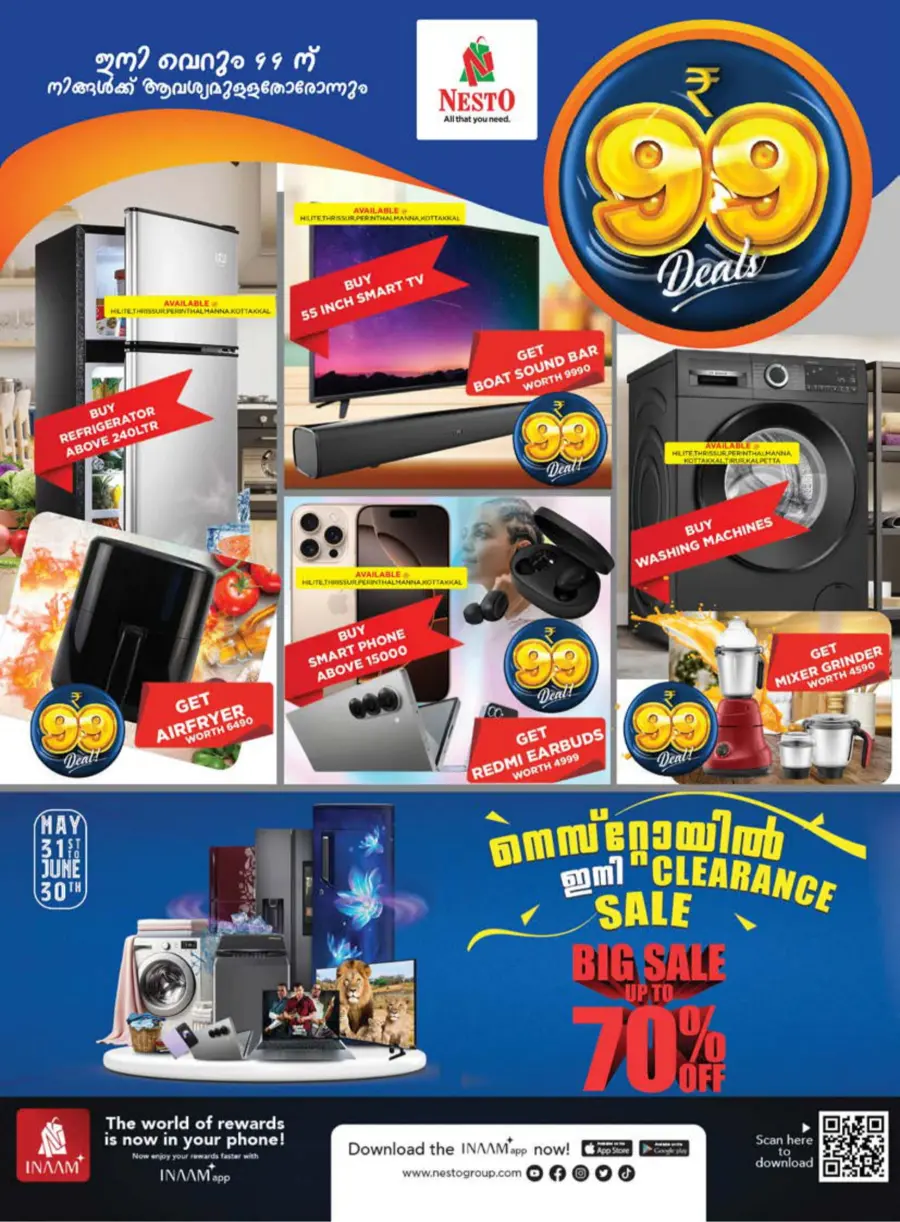 99 Deals In Nesto Hypermarket Thrissur
