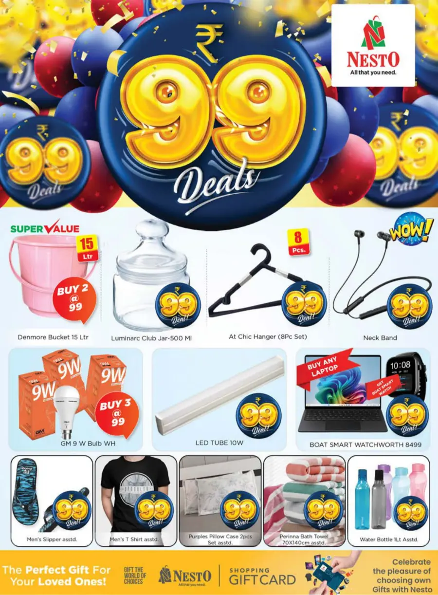 99 Deals In Nesto Hypermarket Thrissur
