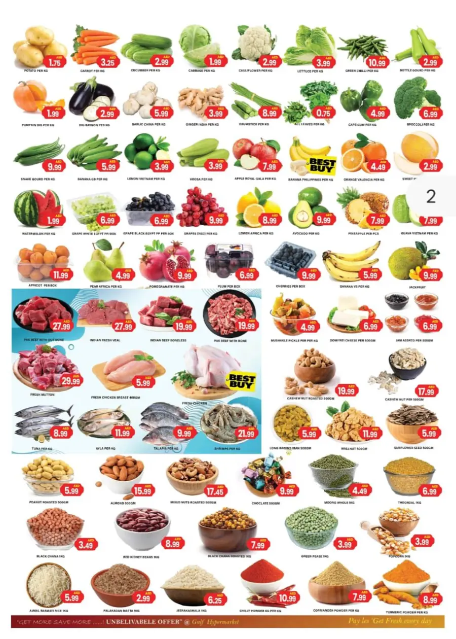 Weekend fresh deal In Gulf Hypermarket Ras al Khaimah