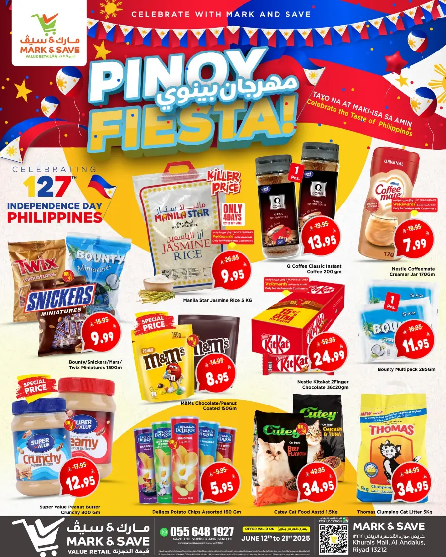 Pinoy Fiesta In Mark & Save Riyadh