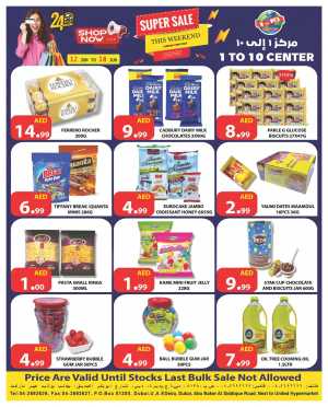 Super sale In 1to10 Center Dubai