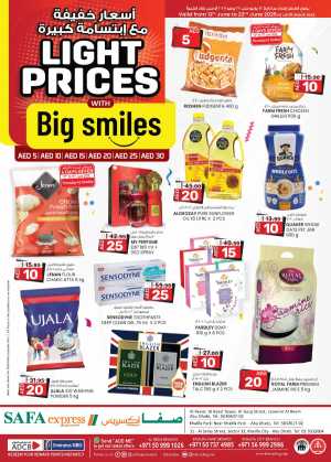 Light Prices In SAFA Express Supermarket Abu Dhabi