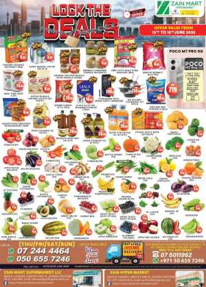 Lock The Deal In Zain Mart Super Market Ras al Khaimah