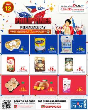Philippines Independence Day! In Elite10 Hypermarket Riyadh