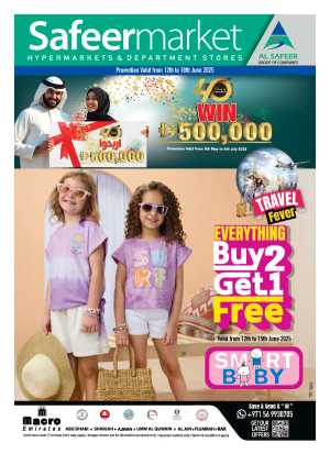 Weekly Amazing Offers In Safeer Market Abu Dhabi,Sharjah / Ajman,Al Ain,Fujairah,Ras al Khaimah,Umm al Quwain