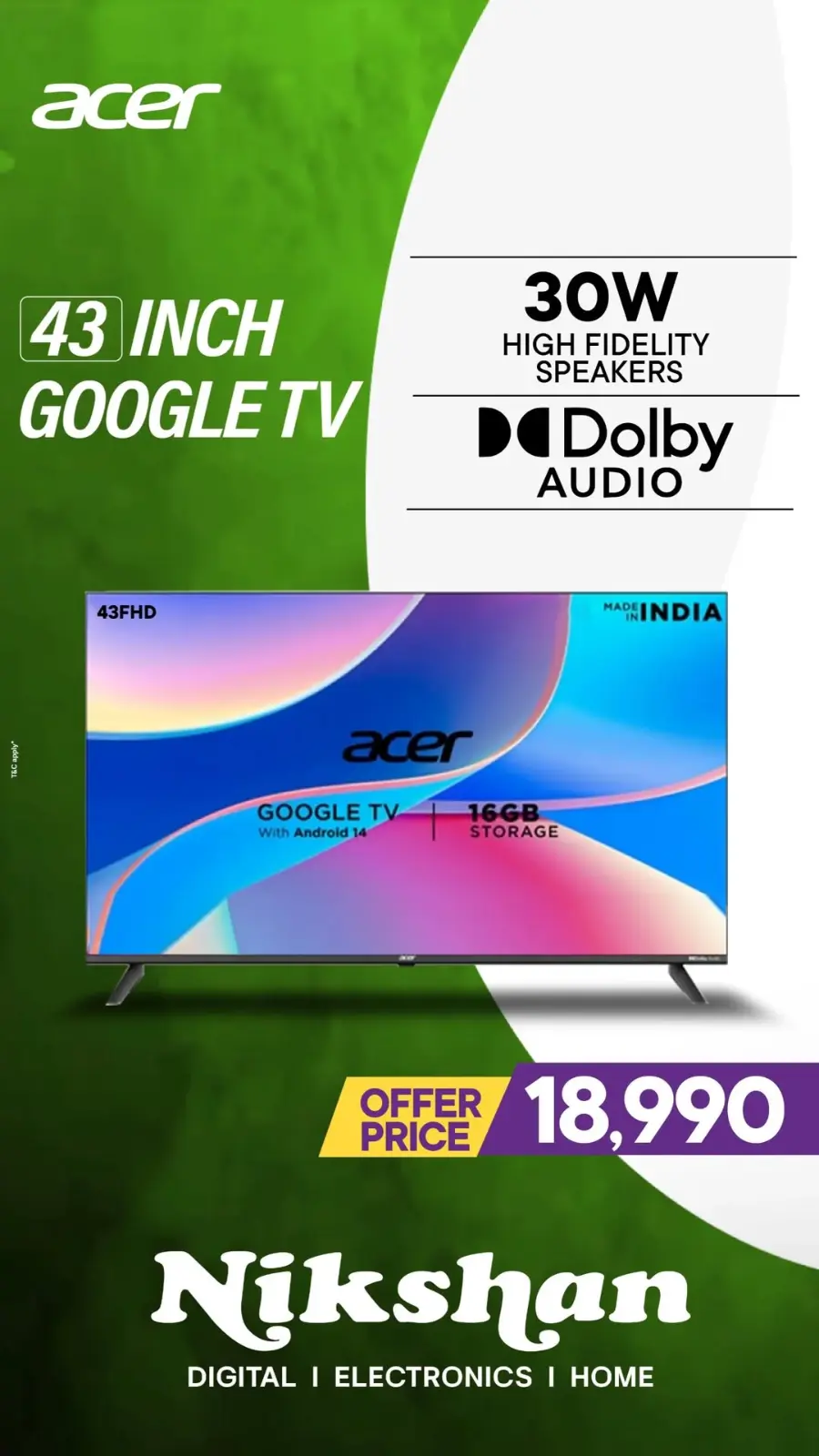 Mega Sale | Amazing Offers Inside! In Nikshan Electronics Kannur