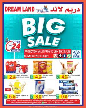 Big Sale In Dream Land Center Dubai