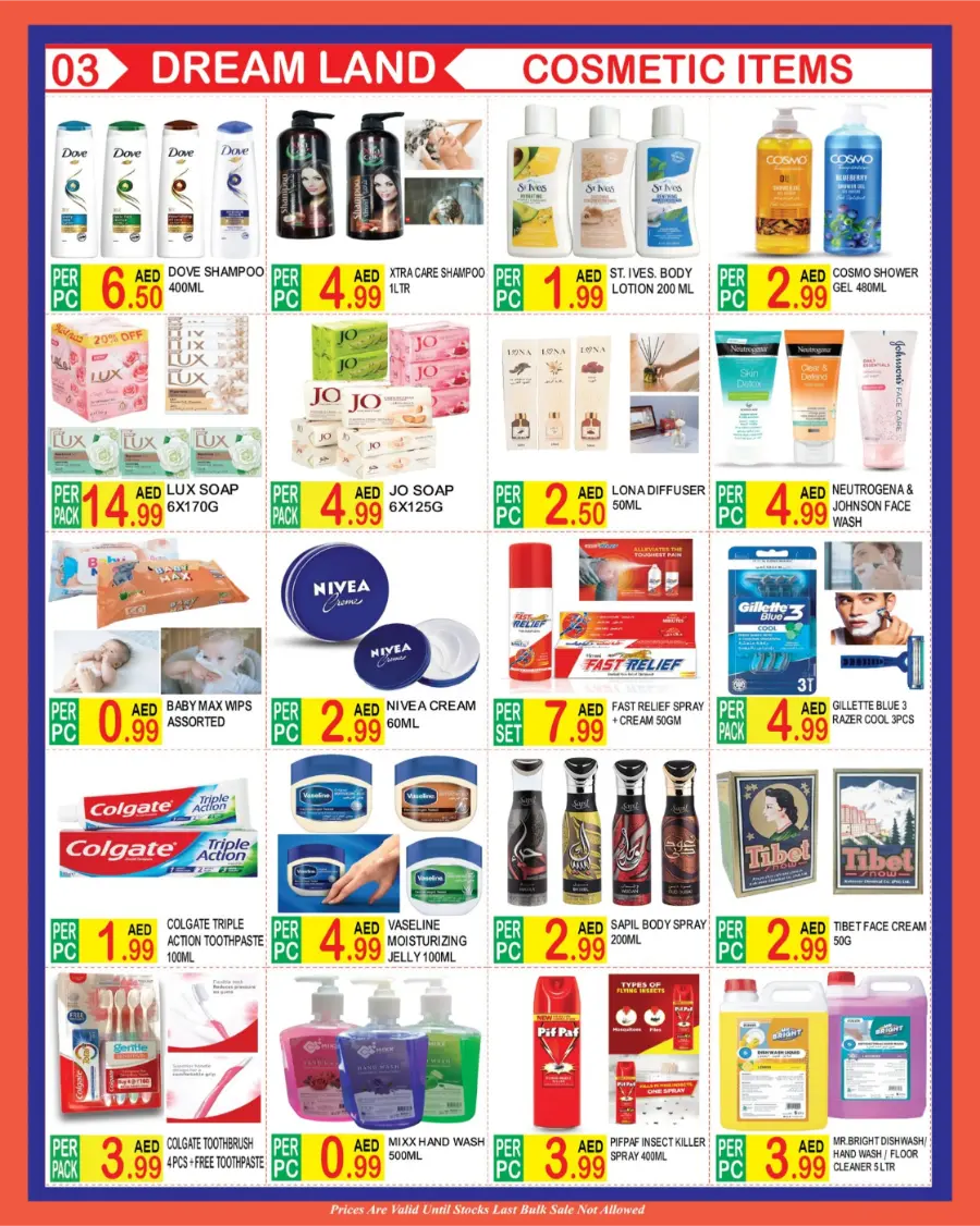 Big Sale In Dream Land Center Dubai