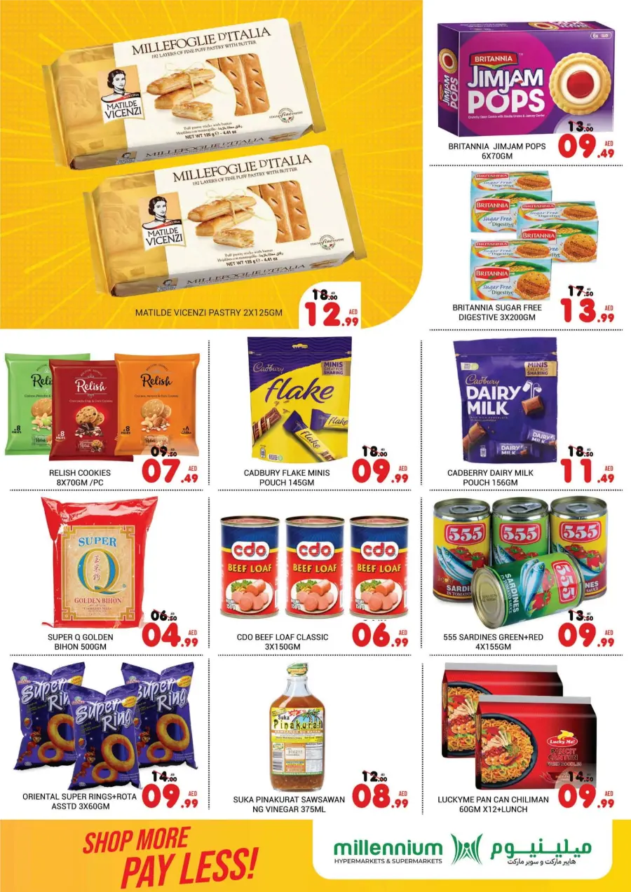 Shop More, Pay Less! In Millennium Hypermarket Abu Dhabi