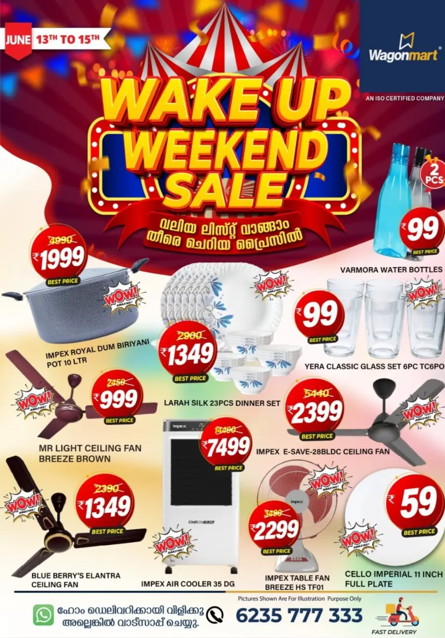 Wakeup Weekend Sale! In Wagonmart undefined