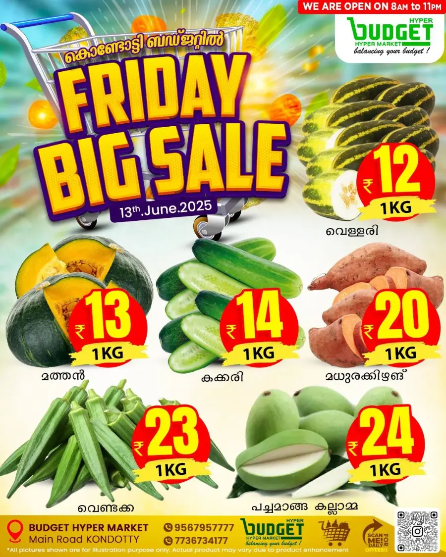 Friday Offer In Budget Hypermarket Malappuram