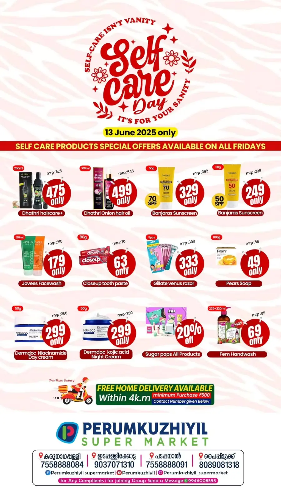 Friday Offer In Perumkuzhiyil Supermarket Kollam
