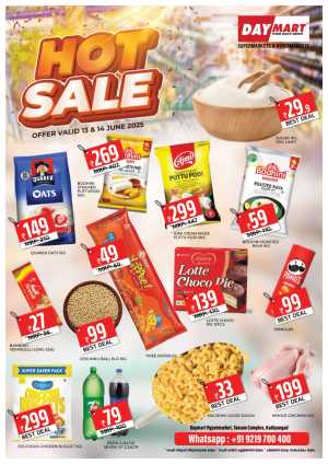 Hot Deals In Daymart Hypermarket Calicut
