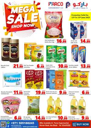 Mega Sale – Shop Now & Save Big! In PARCO Hypermarket Abu Dhabi