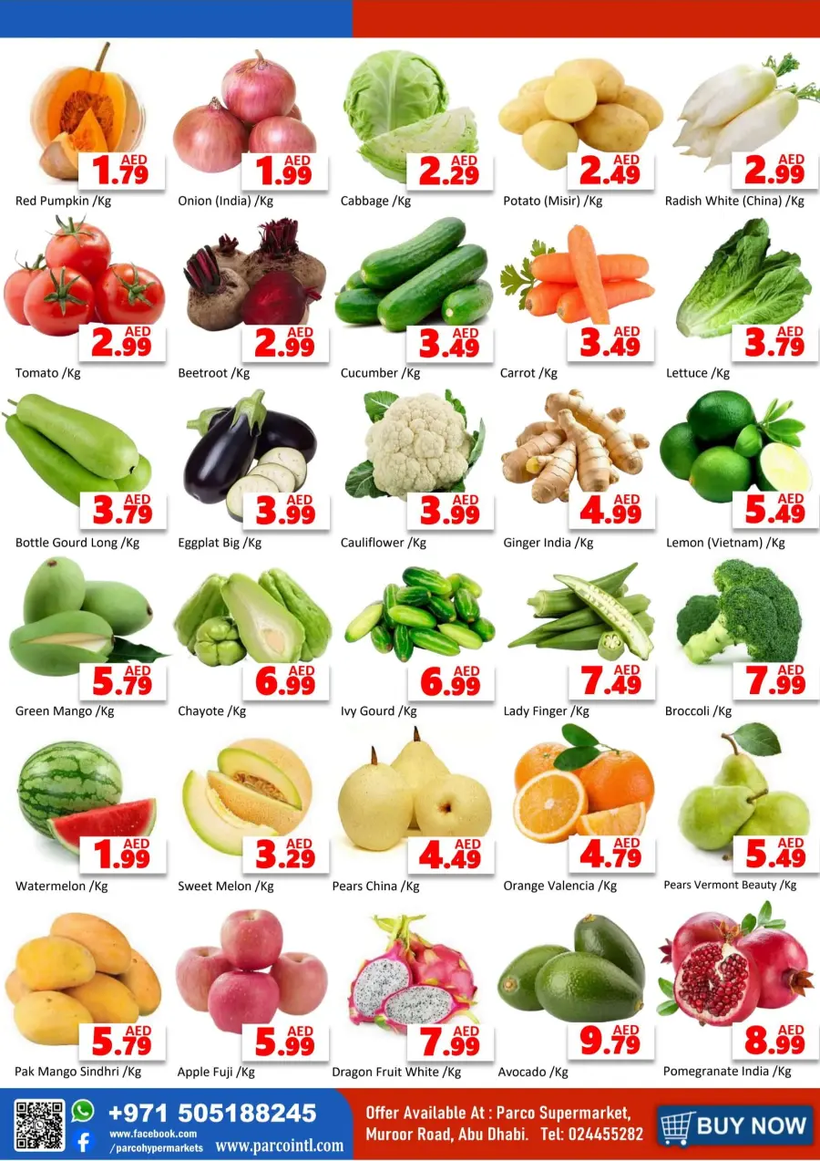 Mega Sale – Shop Now & Save Big! In PARCO Hypermarket Abu Dhabi