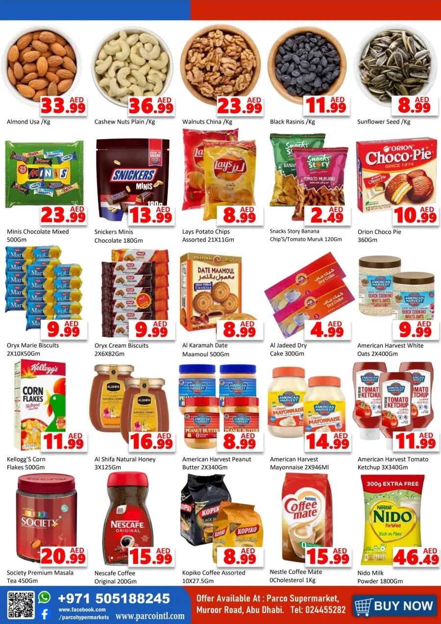 Mega Sale – Shop Now & Save Big! In PARCO Hypermarket Abu Dhabi