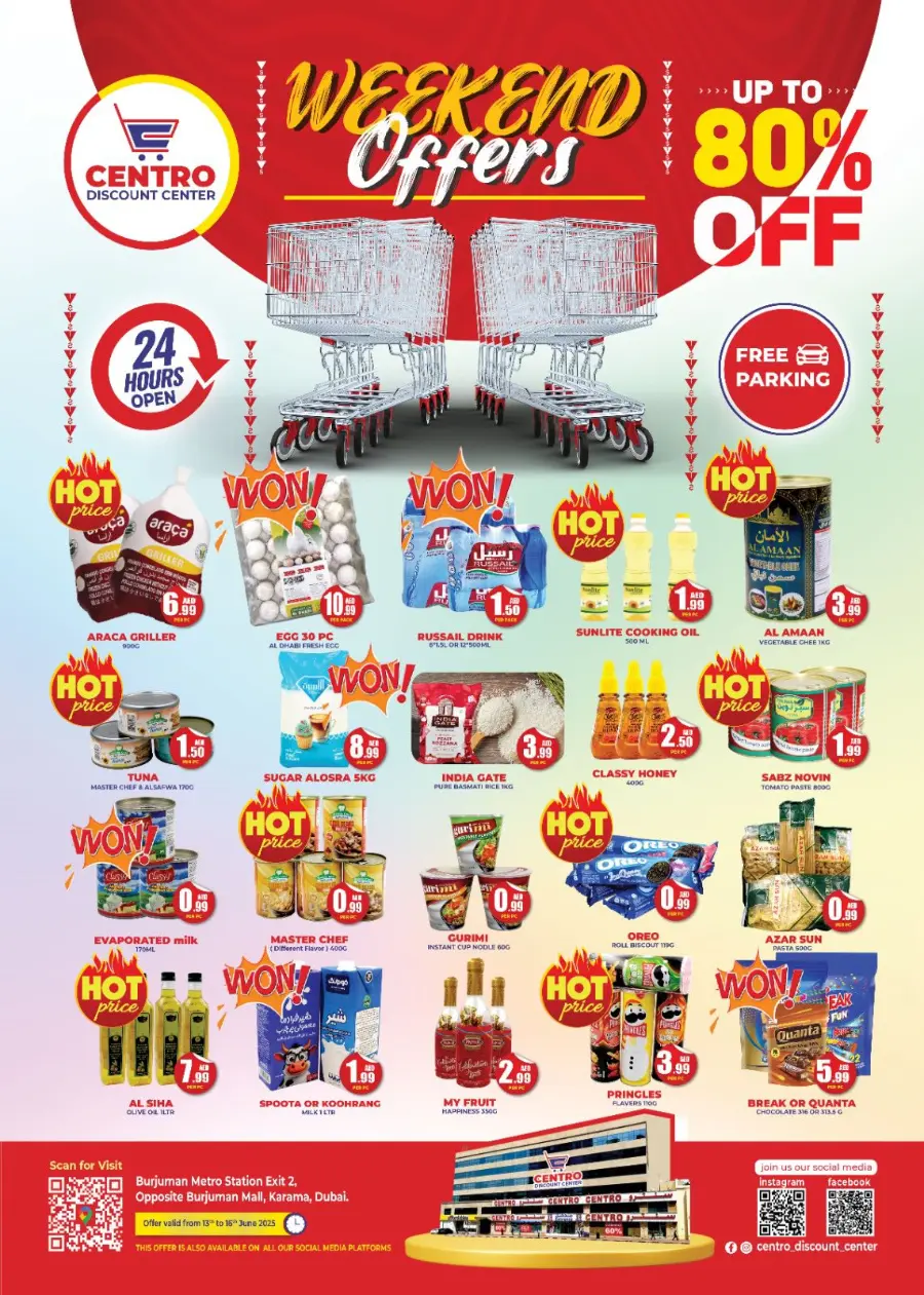 Weekend offer In Centro Zoom Dubai