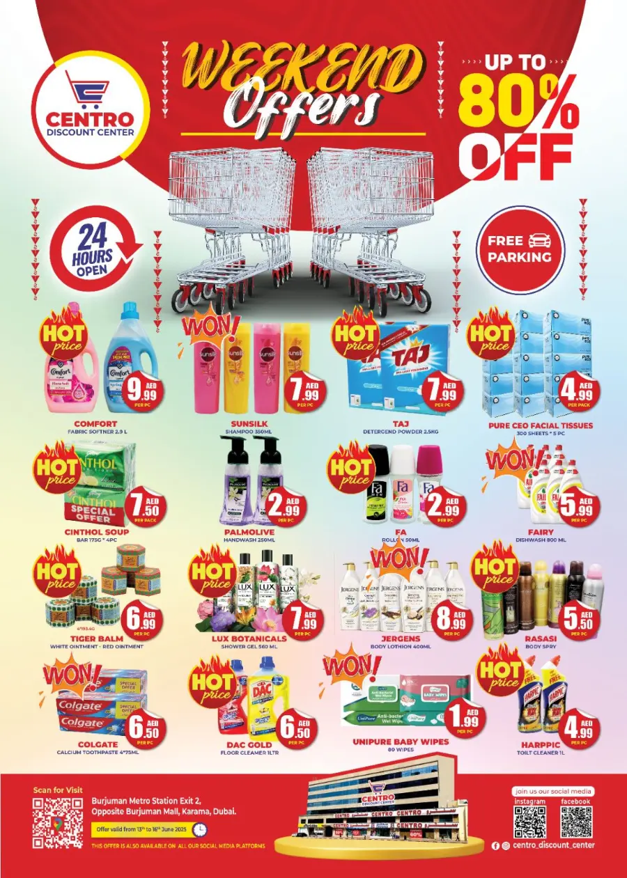 Weekend offer In Centro Zoom Dubai